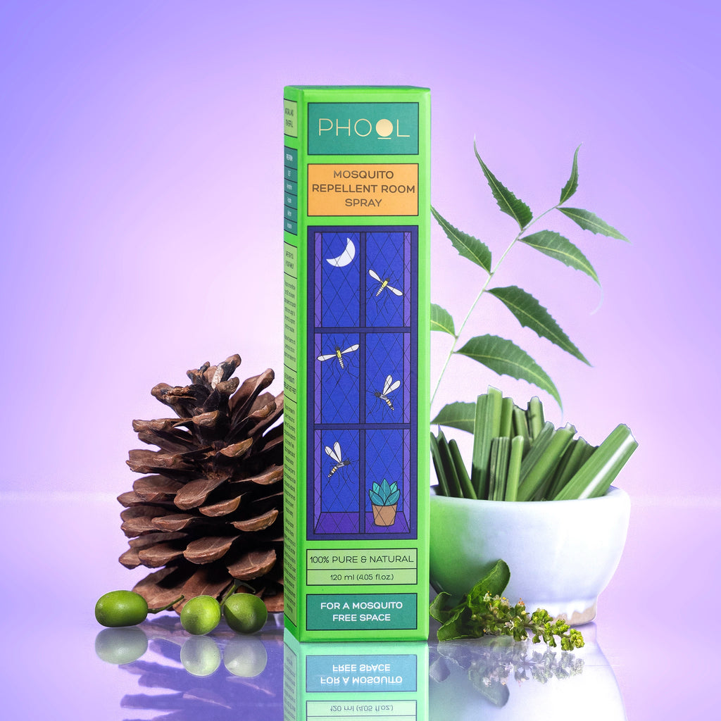 Phool DEET-Free Mosquito Repellent Room Spray