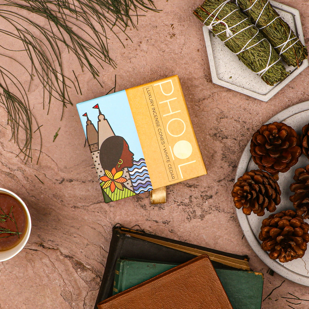white cedar wood incense